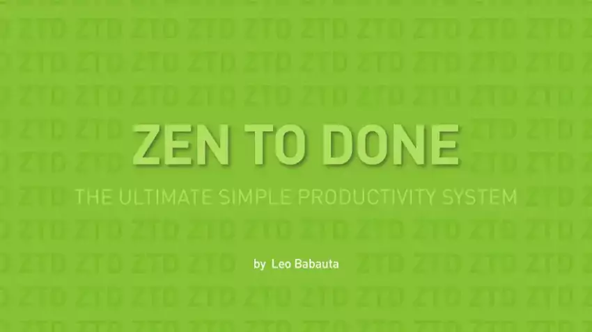 Zen to done техника